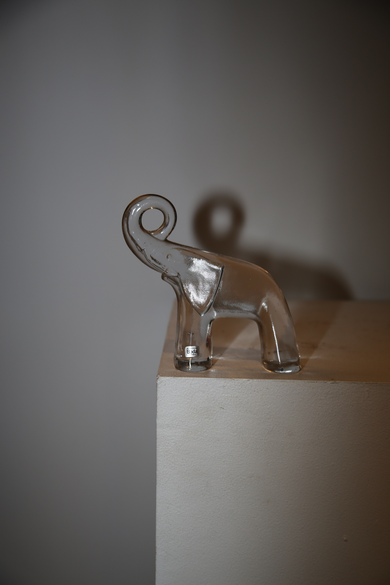 KOSTA BODA / GLASS ZOO OBJECT "ELEPHANT"