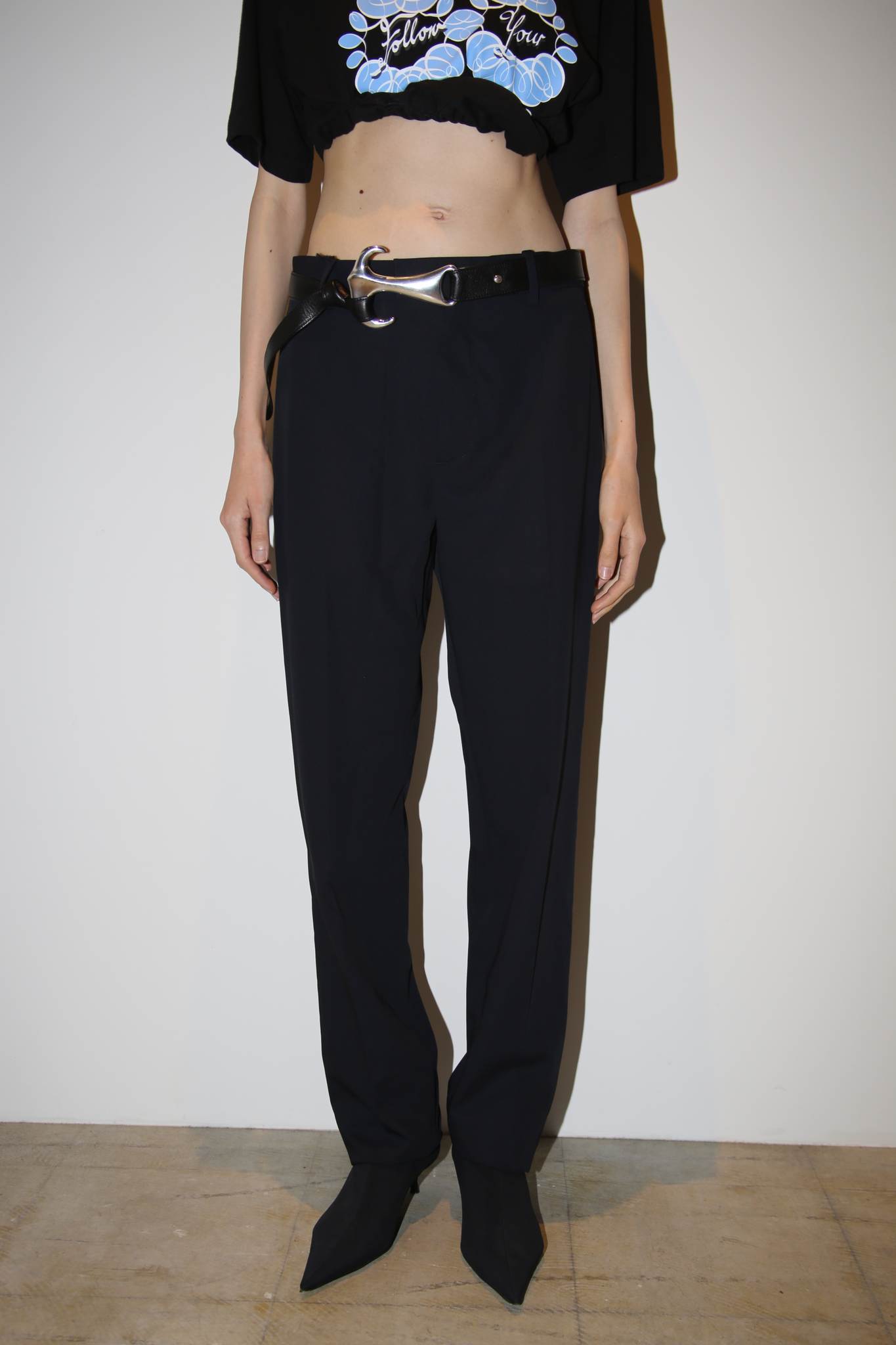 2024 BOTTEGA VENETA / UNIFORM SLIM SLACKS IN SUMMER WOOL - DEADSTOCK