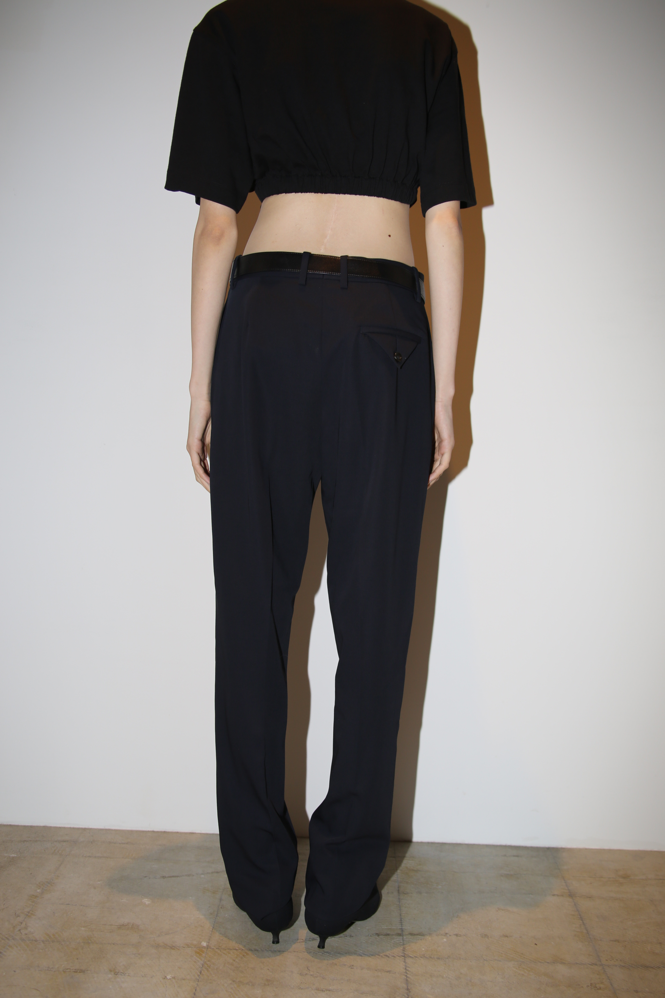 2024 BOTTEGA VENETA / UNIFORM SLIM SLACKS IN SUMMER WOOL - DEADSTOCK
