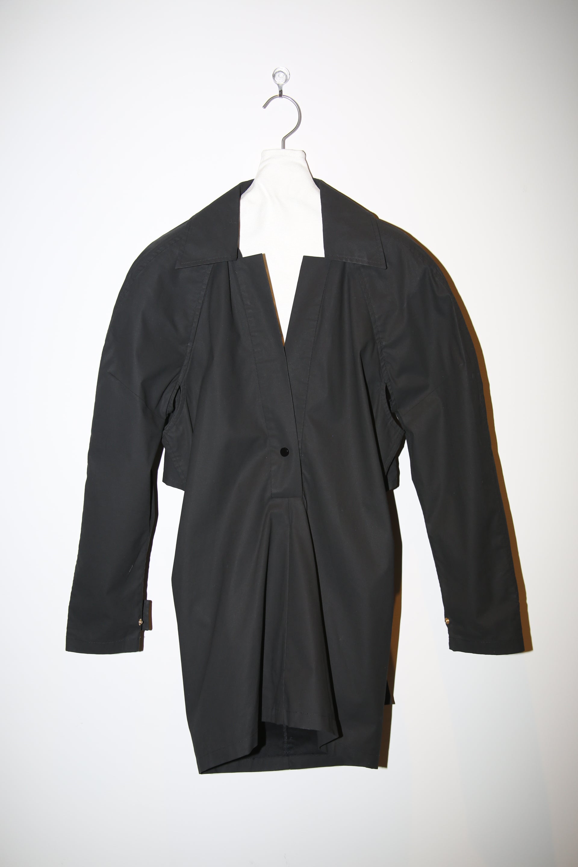 2020 BOTTEGA VENETA / 3D CUTTING SHIRT DRESS WITH BACK OPEN : SHORT LENGTH