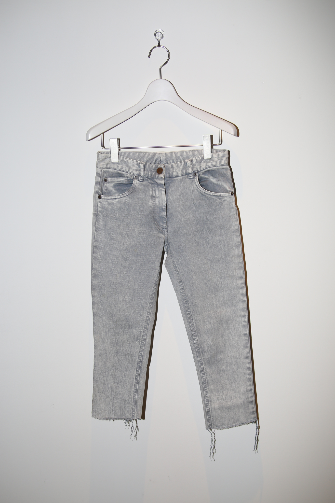 2009 MAISON MARTIN MARGIELA / CUT OFF SABRINA DENIM IN ICE GREY