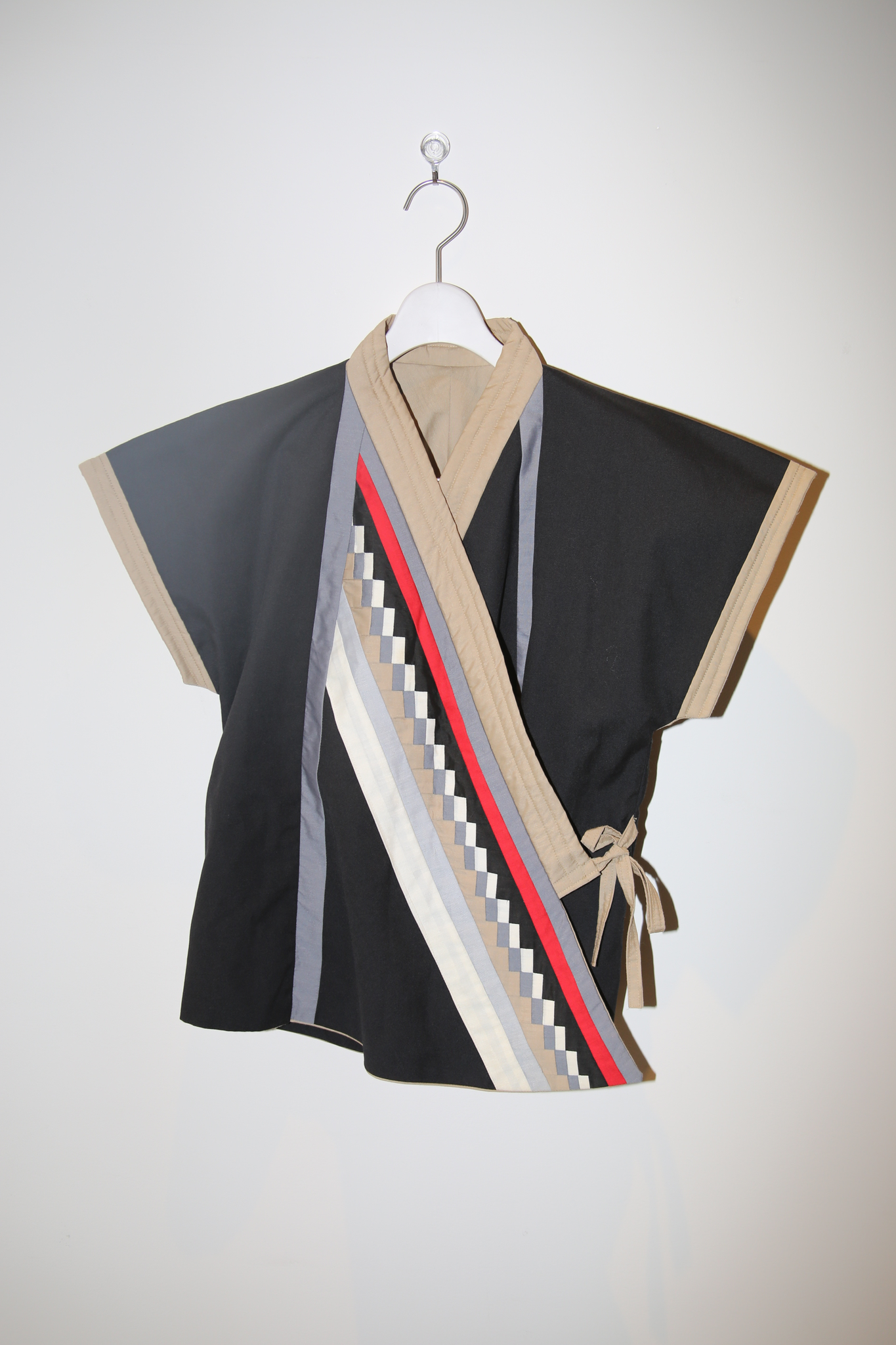 1980 VINTAGE / PATCH WORK WRAP SHIRT