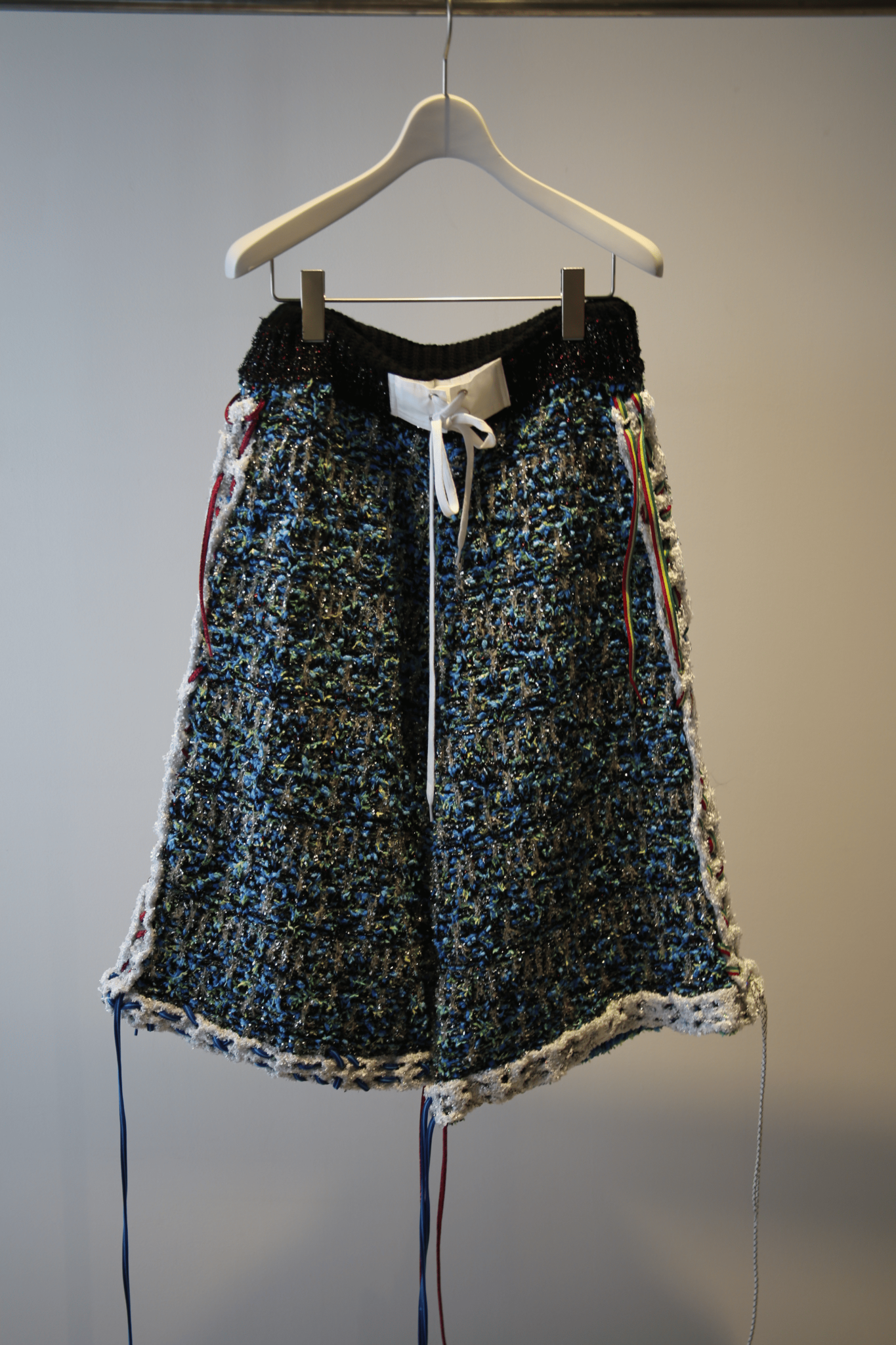 JULIE KEGELS / KNITTED TWEED SHORTS
