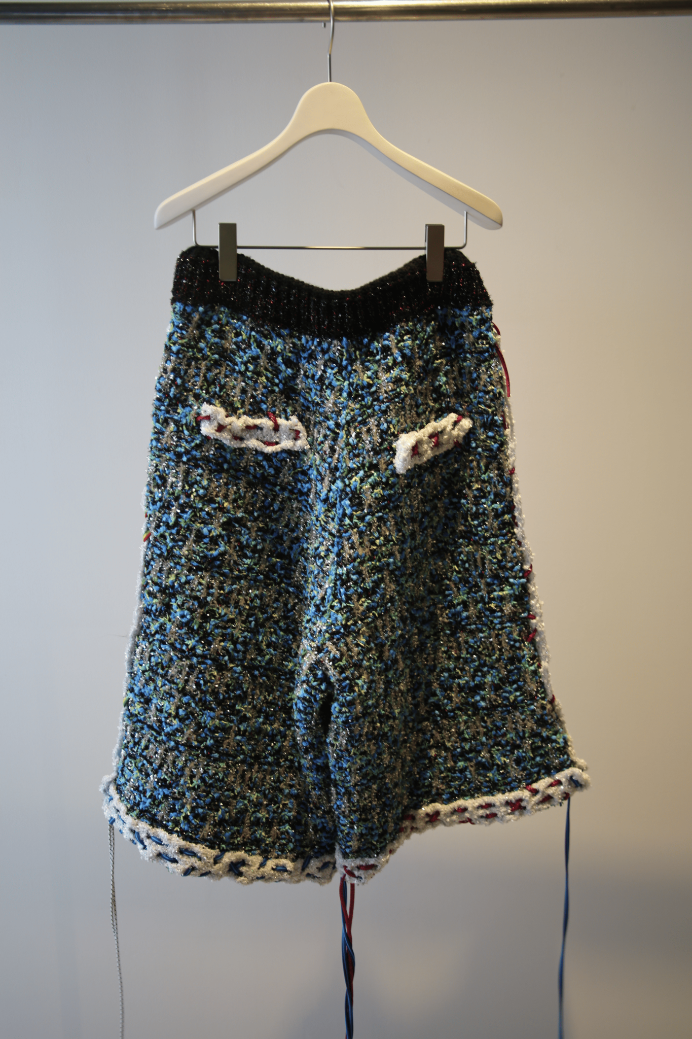 JULIE KEGELS / KNITTED TWEED SHORTS