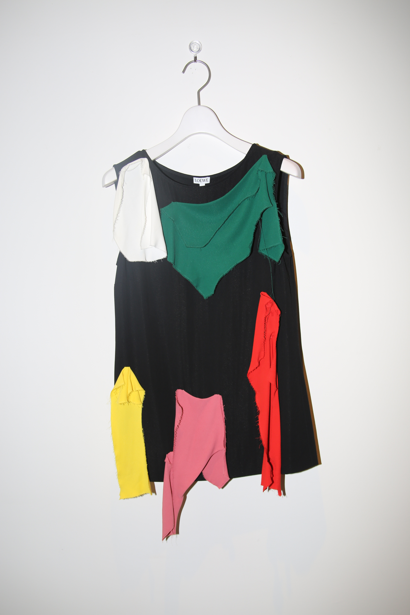 2020 LOEWE / MOSS CREPE TOP WITH FABRIC EMBROIDERY