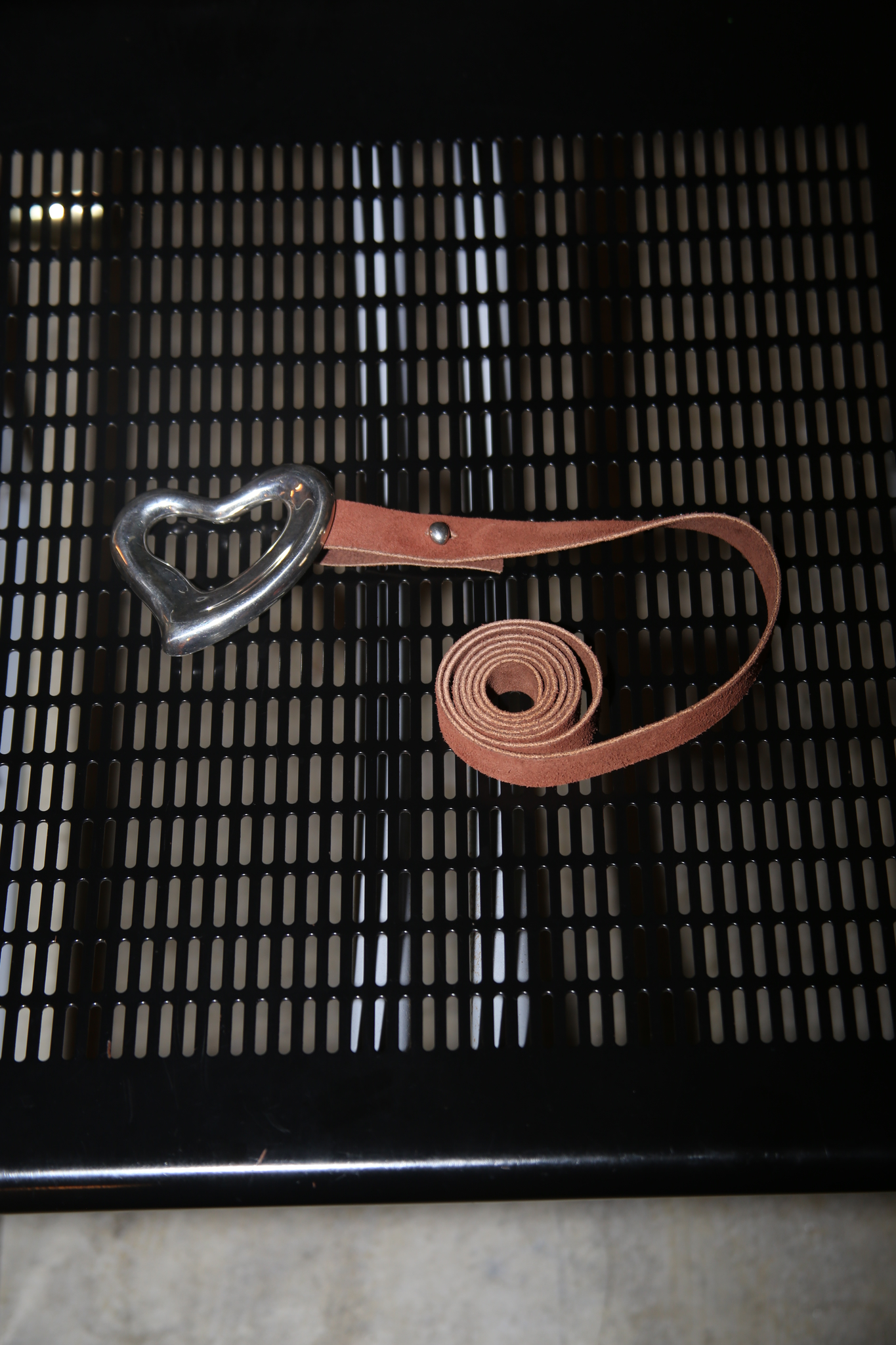 PRE ORDER<8月2日まで> / ORIGINAL BROWN SUEDE LEATHER BELT FOR TIFFANY & CO