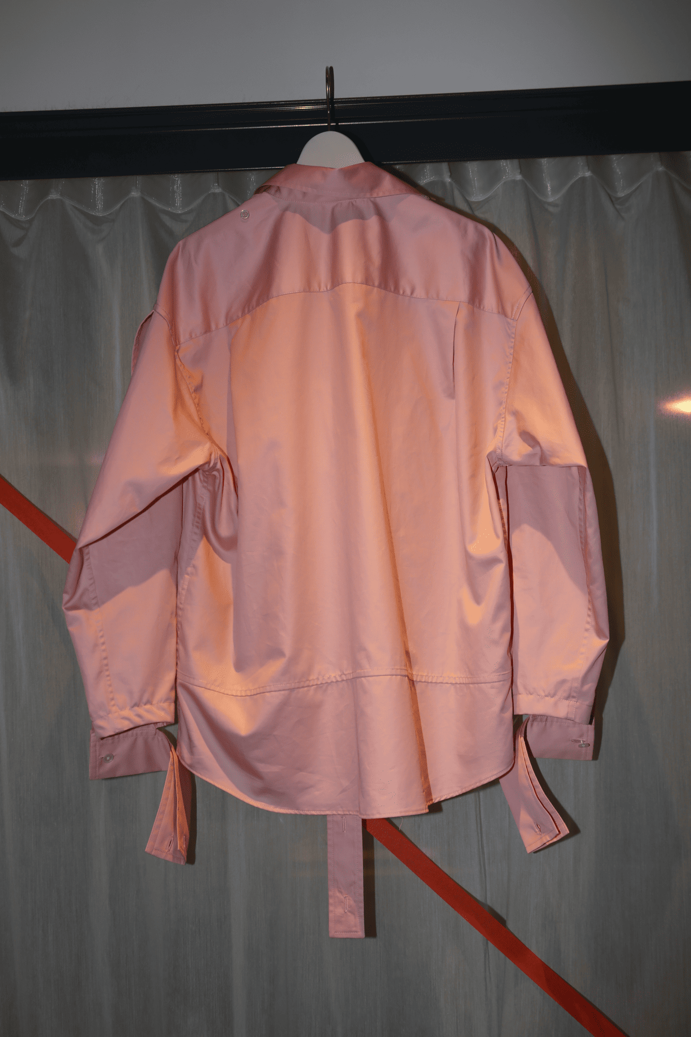 MERYLL ROGGE / DECONSTRUCTED SHIRT IN POPLIN