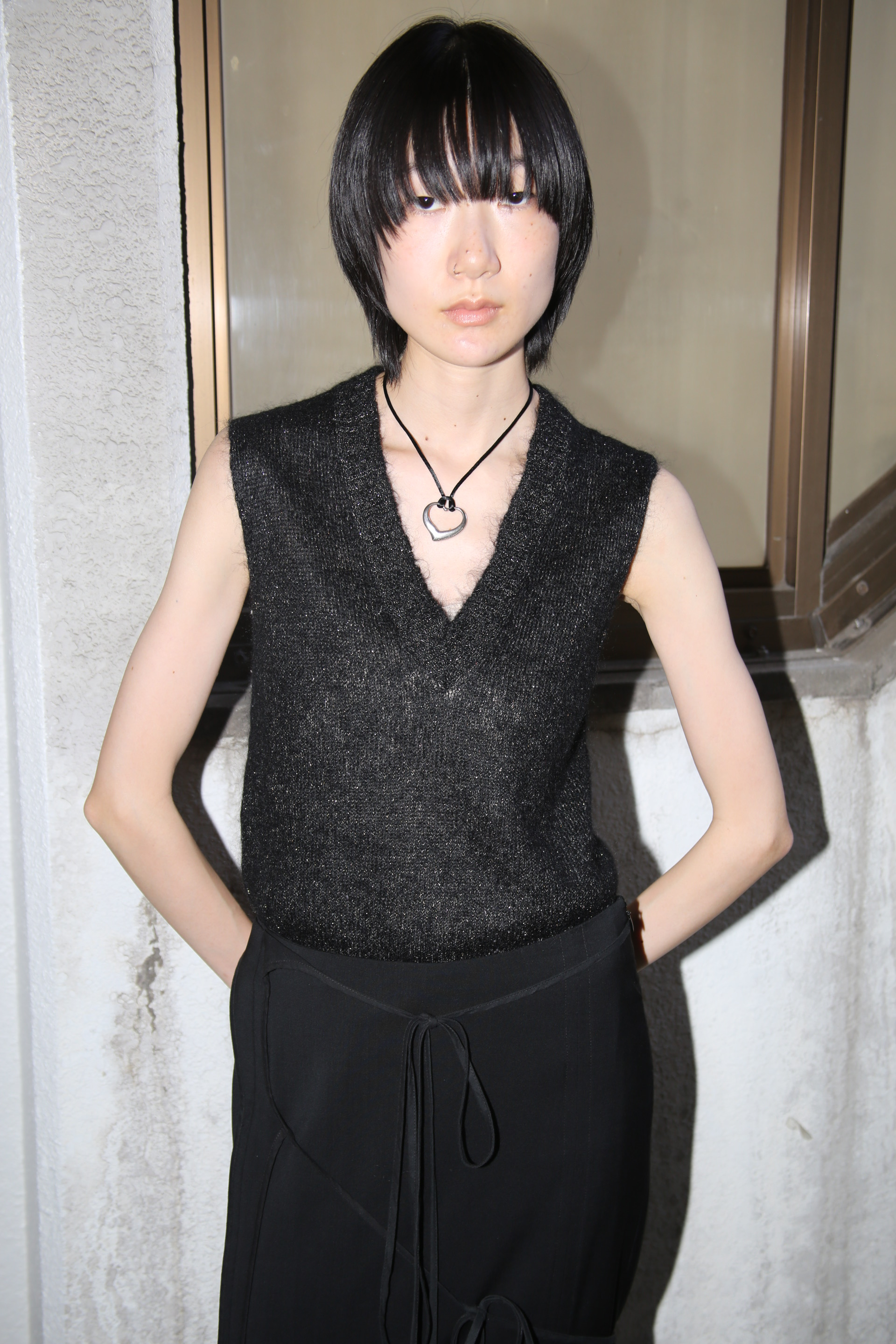 1980 TIFFANY BY ELSA PERETTI / OPEN HART CHORKER WITH SILK COAD