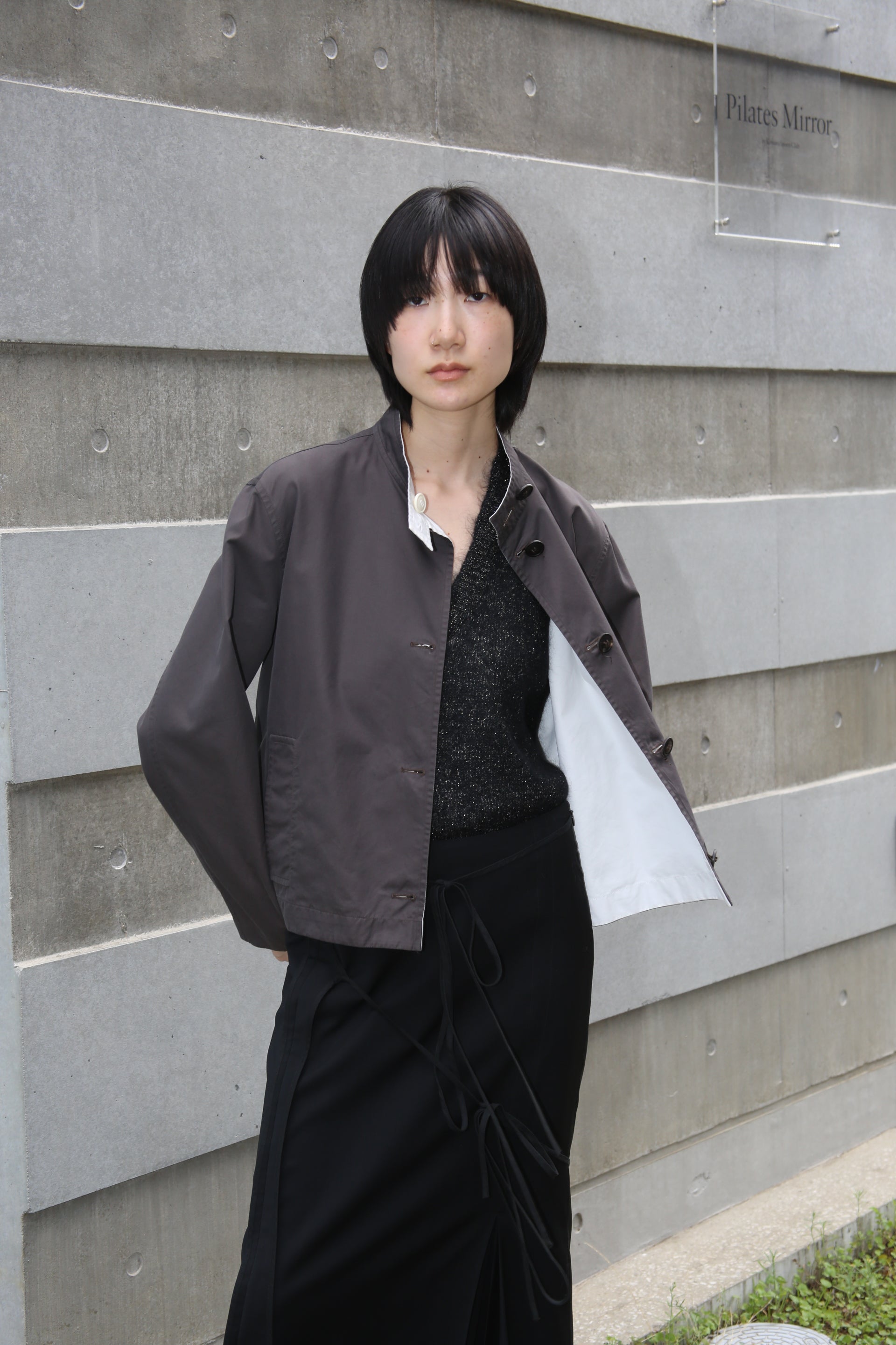 2000- HERMES BY MARTIN MARGIELA / REVERSIBLE COTTON JACKET