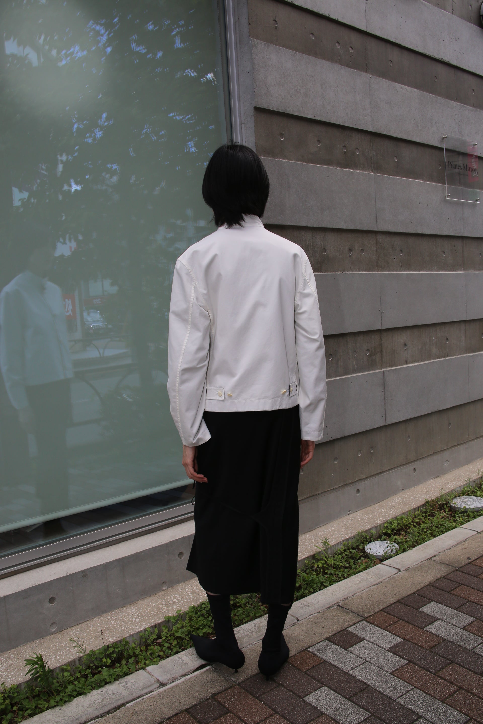 2000- HERMES BY MARTIN MARGIELA / REVERSIBLE COTTON JACKET
