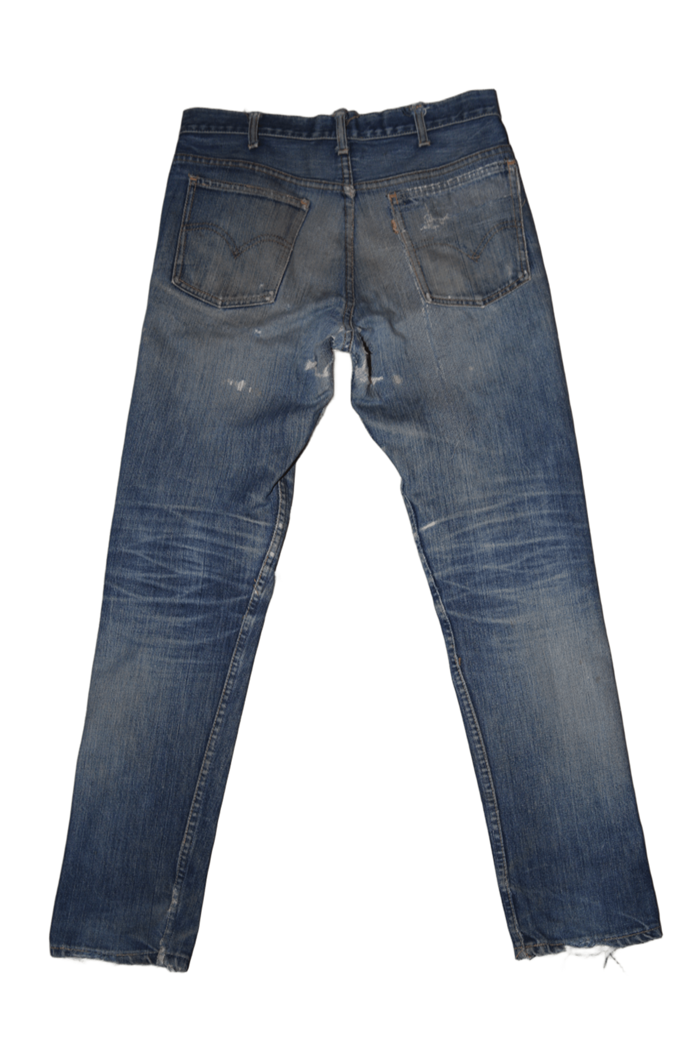 1970 LEVIS / 606 BIG E : CLASH DENIM PANTS