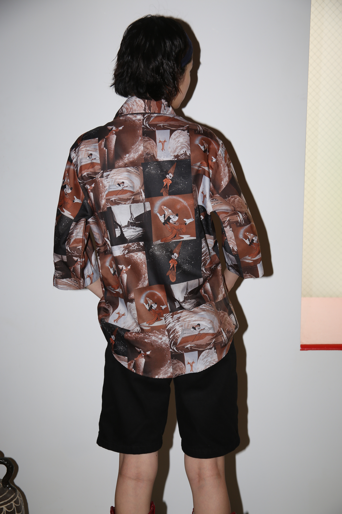 1970 KENINGHTON / MICKEY PRINT MENS SHIRT