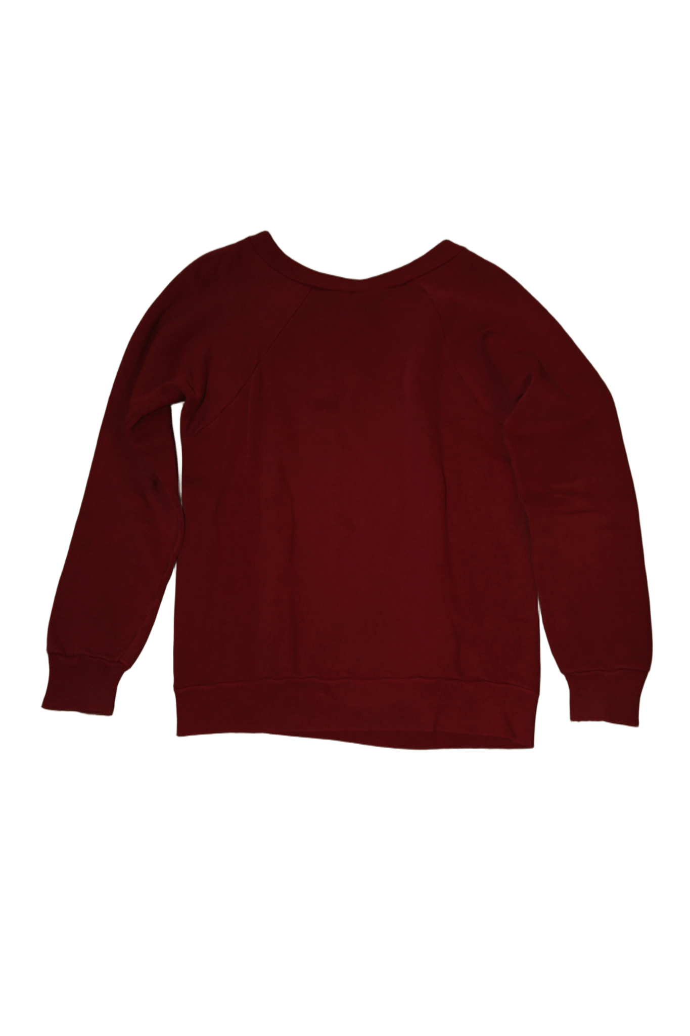 1970 VINTAGE / SNOOPY SWEAT SHIRT IN BURGUNDY