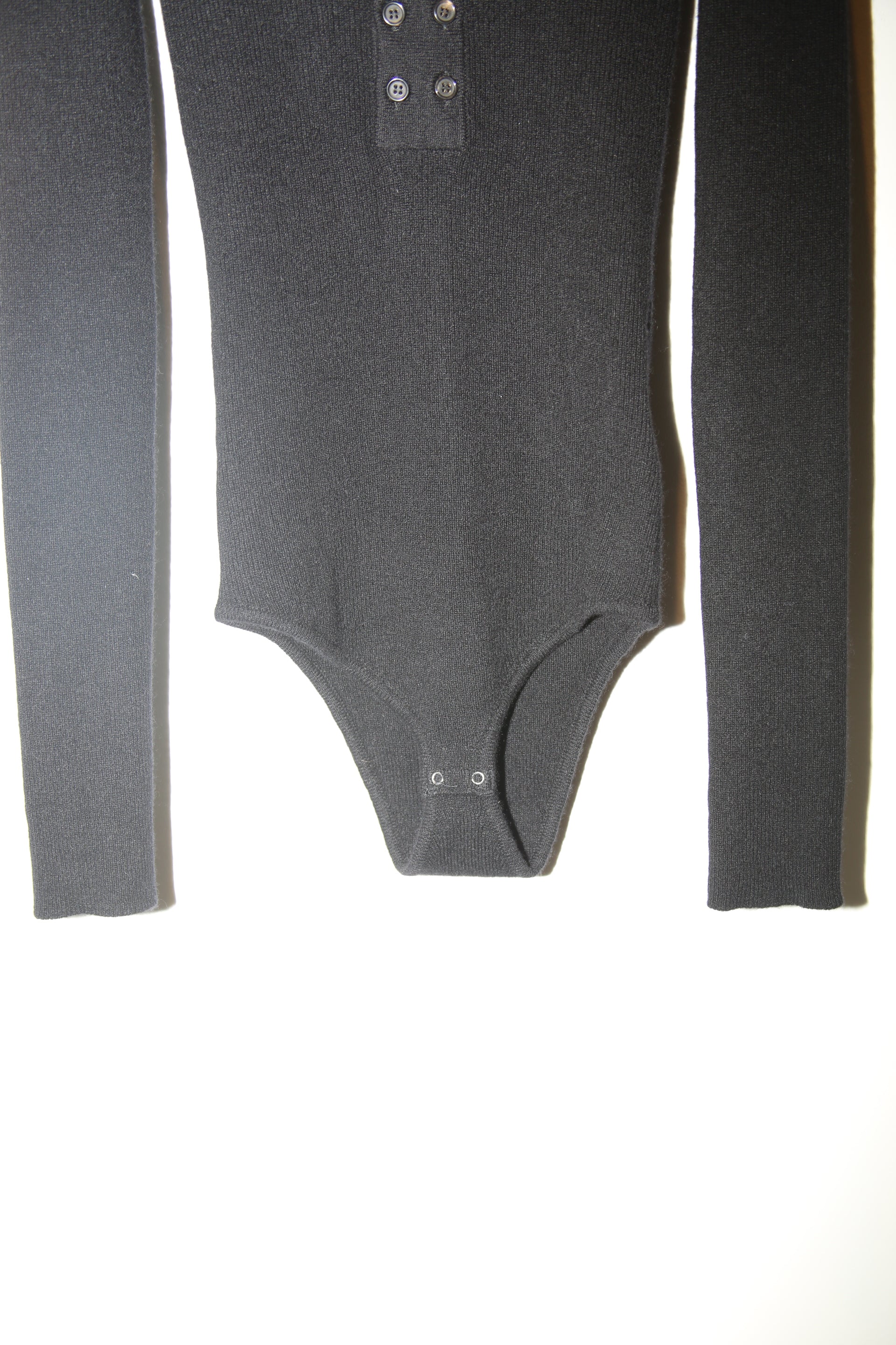 2006 DSQUARED2 / CASHMERE KNIT BODY SUIT IN BLACK
