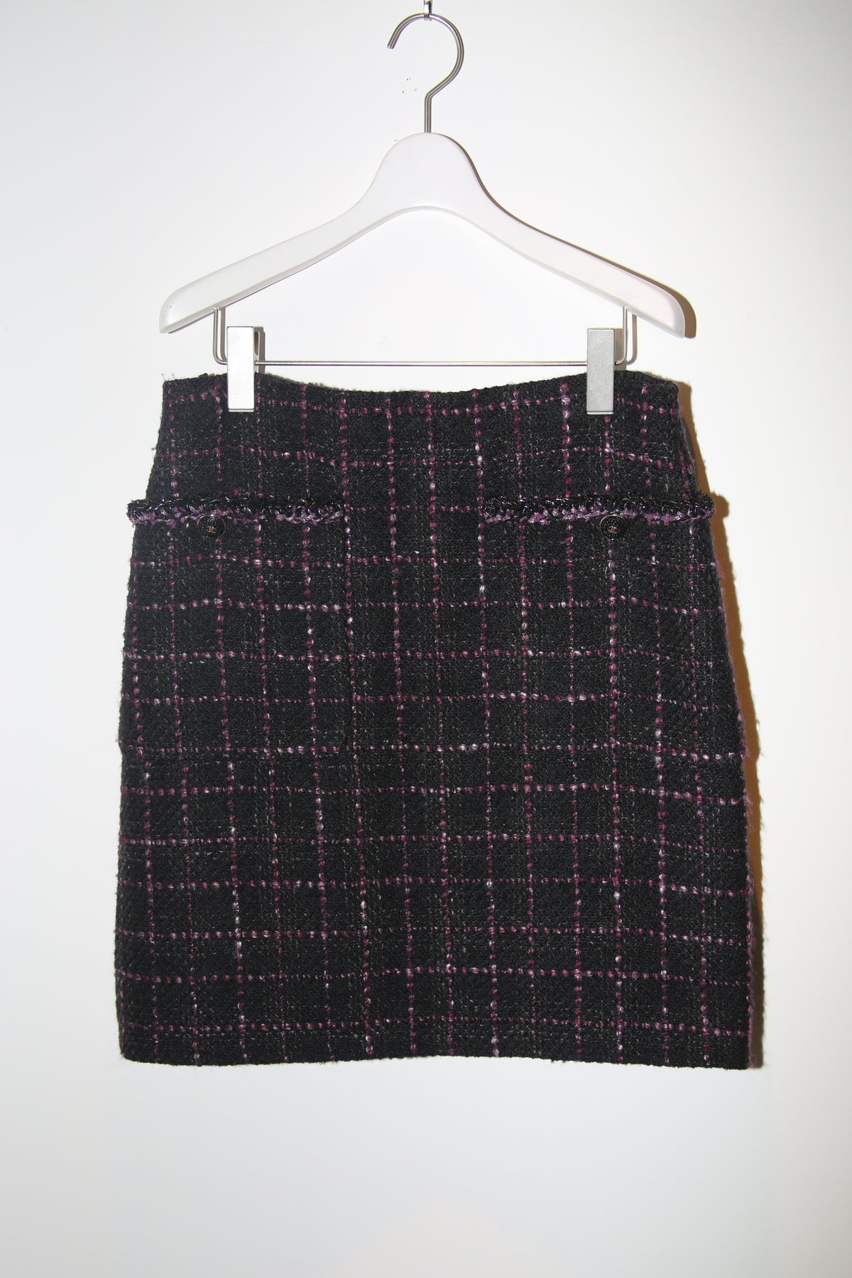 2000 CHANEL / CLASSIC CHANEL TWEED SKIRT