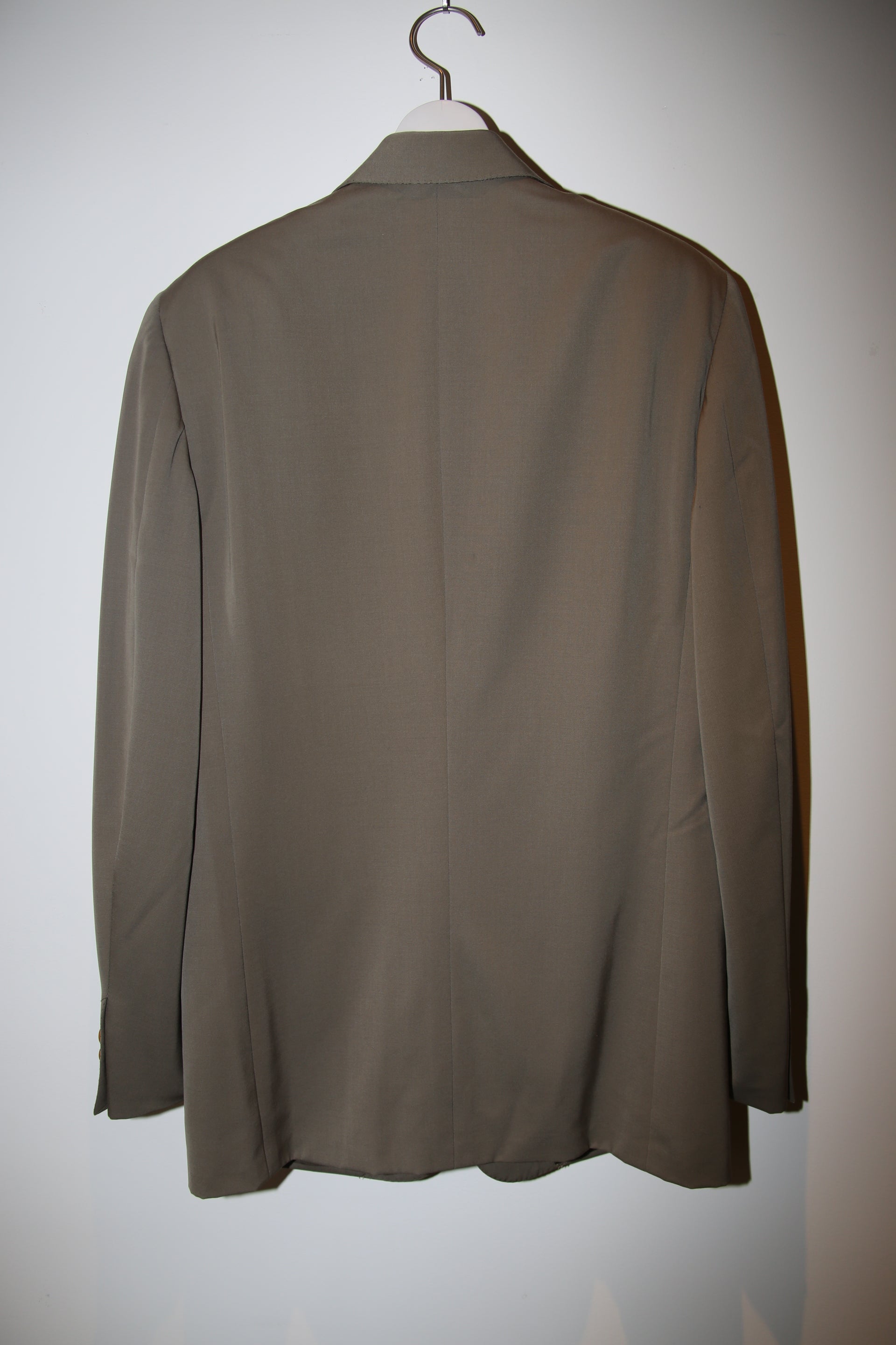 1990 BELVEST / WOOL SOLARO TAILORED SUIT : SIZE 46