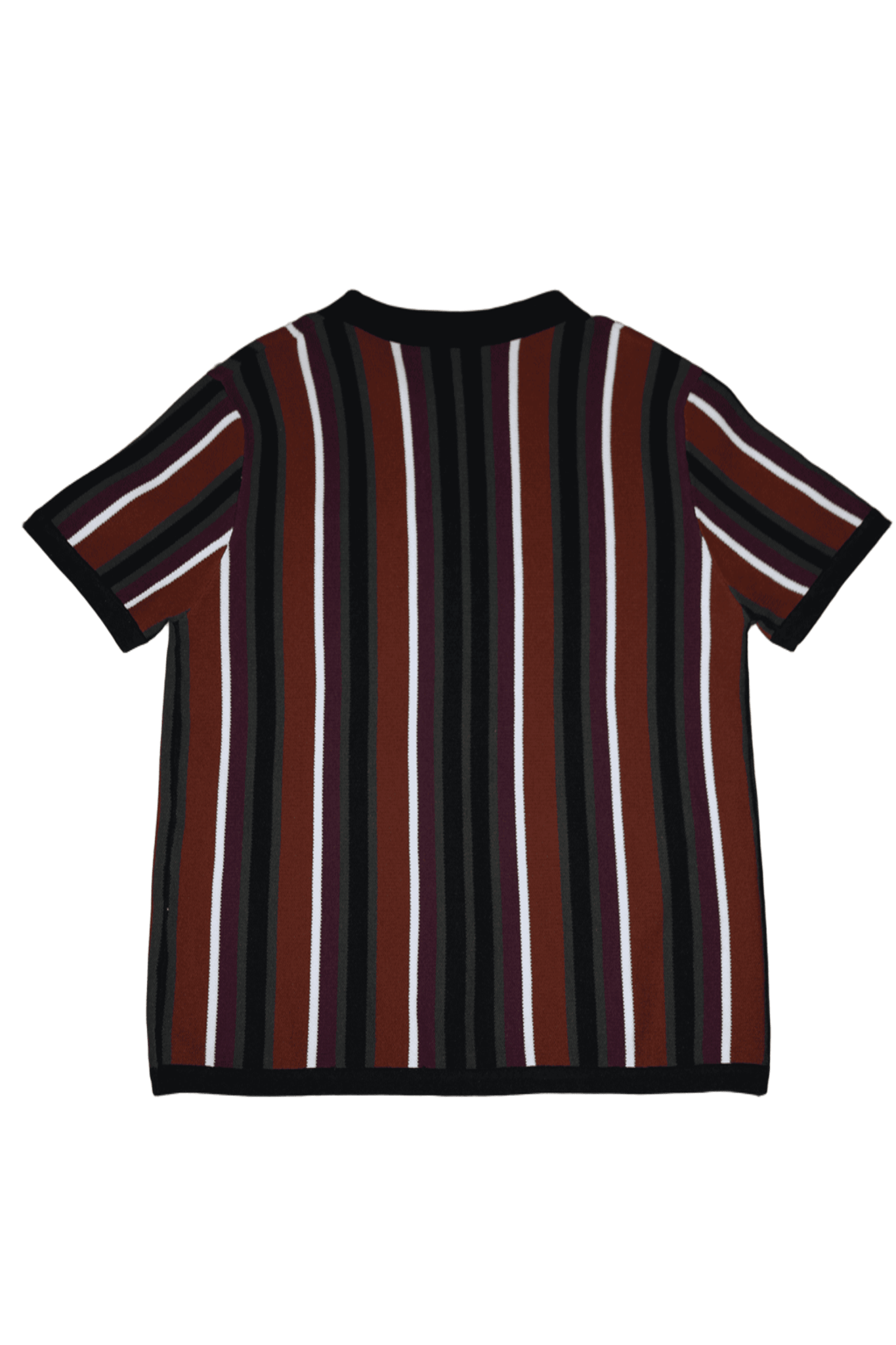 2000 VINTAGE / SUMMER KNIT POLO SHIRT IN STRIPE