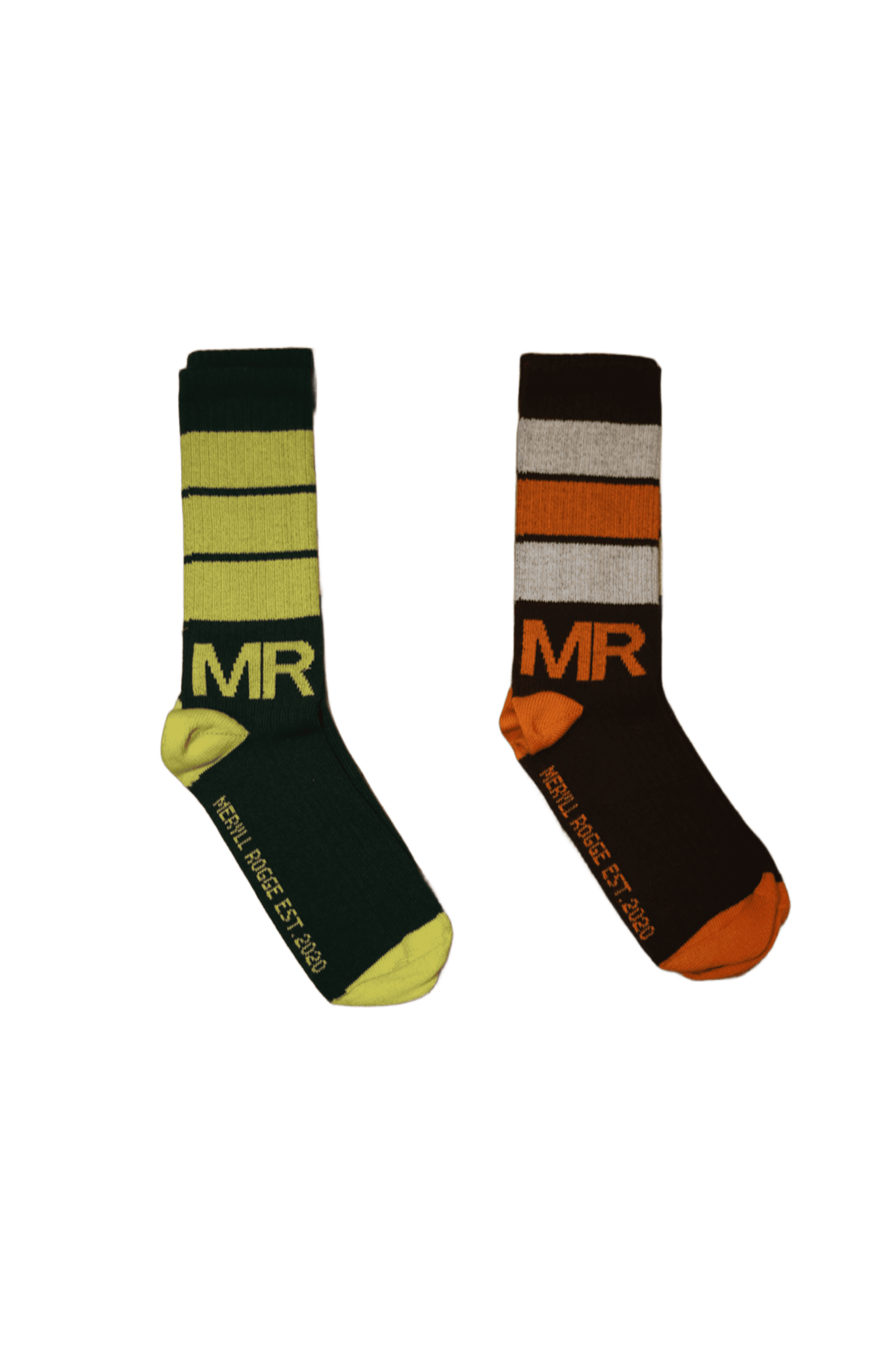 MERYLL ROGGE / SHORT LOGO STRIPED SOX
