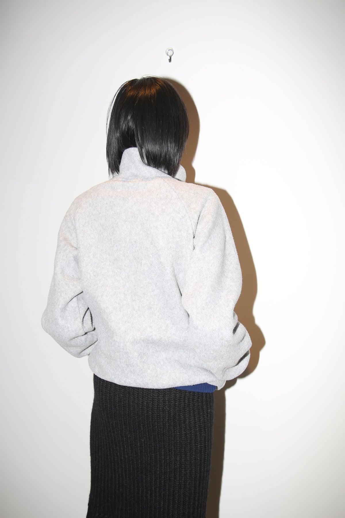 1980 PATAGONIA / FLEECE PULLOVER JACKET IN GREY