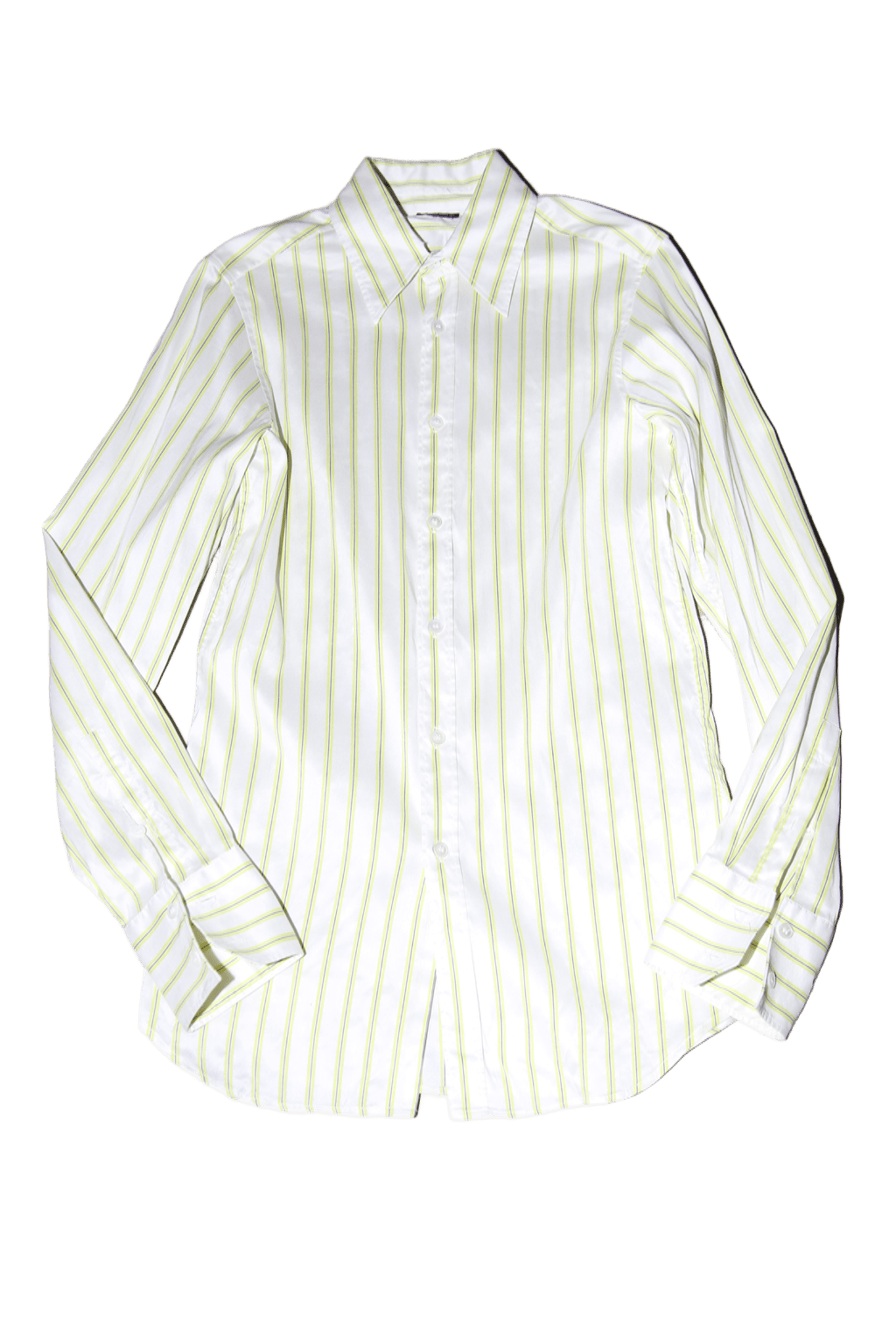 2000 MIU MIU / MENS STRIPE SHIRT IN COTTON SILK