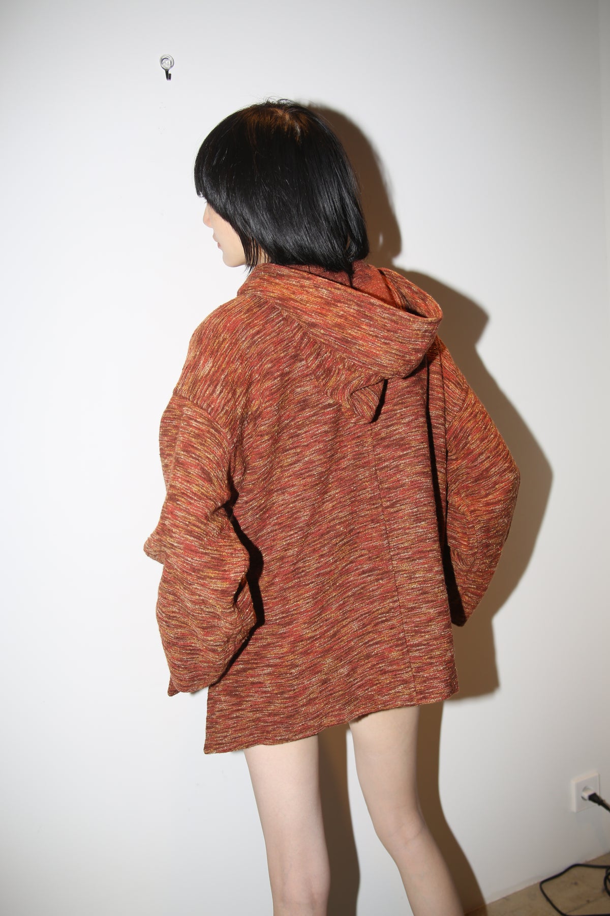 1980 PLANTATION / WOOL WOVEN HOODIE HAORI JACKET