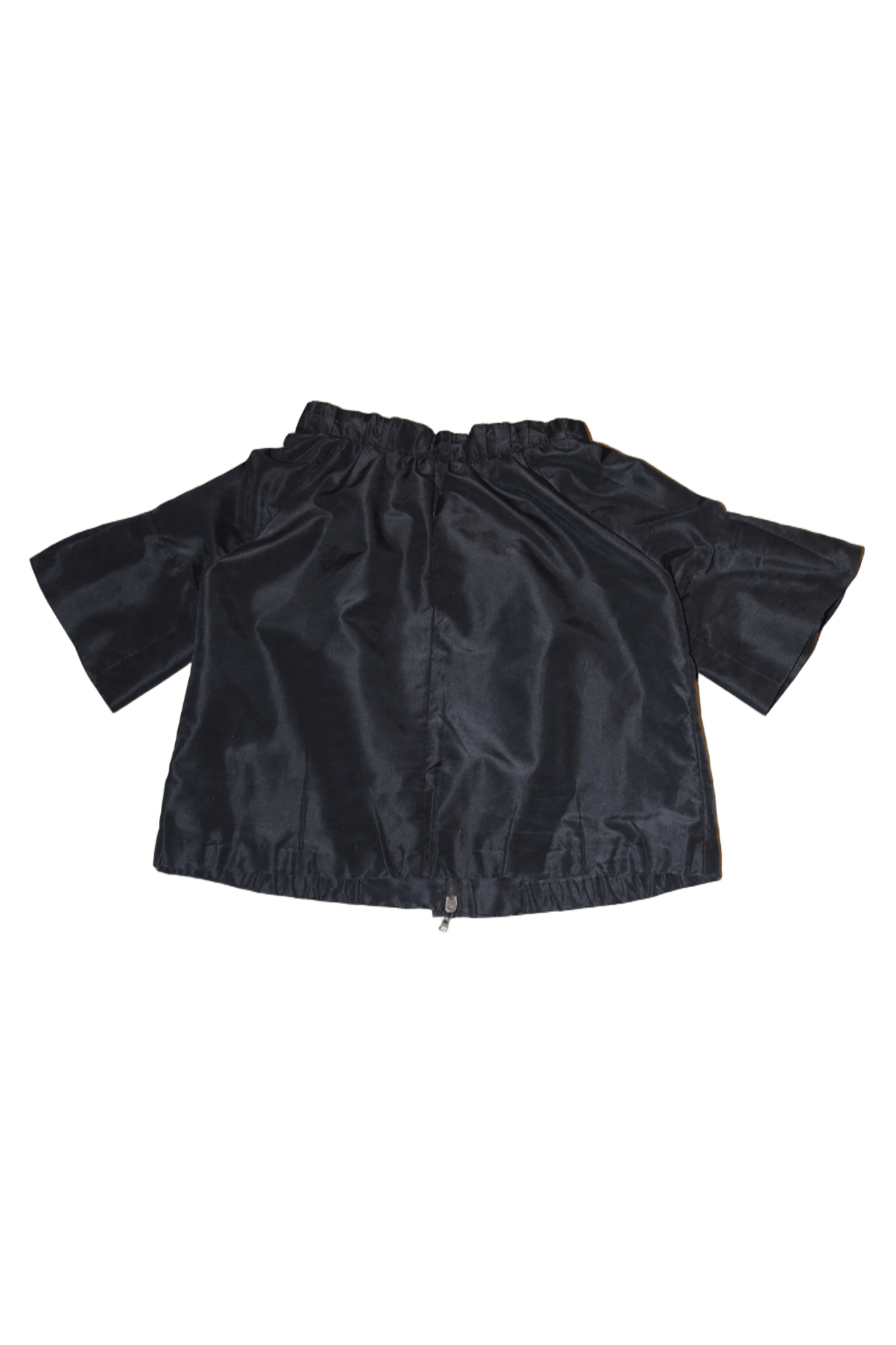 2007 PRADA / SILK TAFFETA LIGHT JACKET WITH DOUBLE ZIPPER