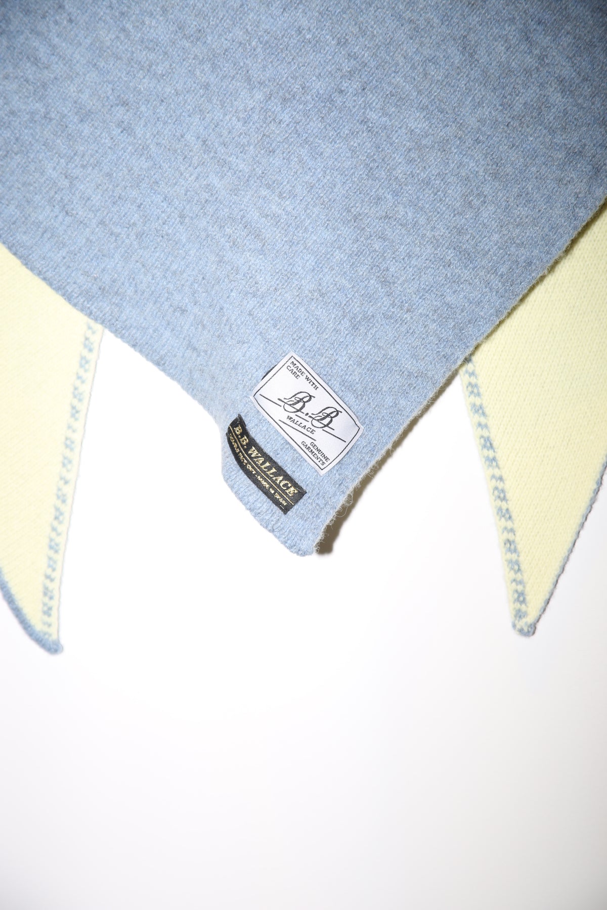 B.B. WALLACE / ADAMS BANDANA IN PALE BLUE