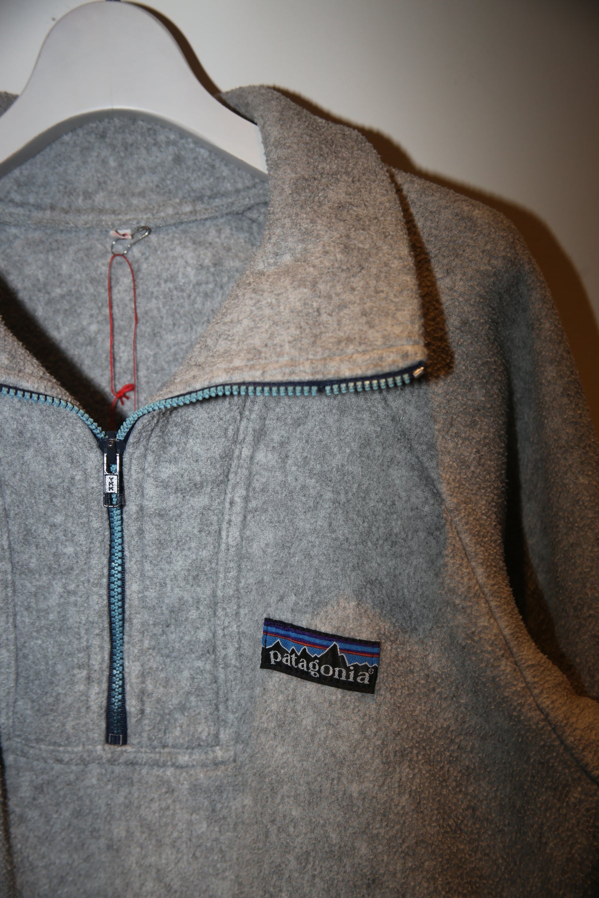 1980 PATAGONIA / FLEECE PULLOVER JACKET IN GREY
