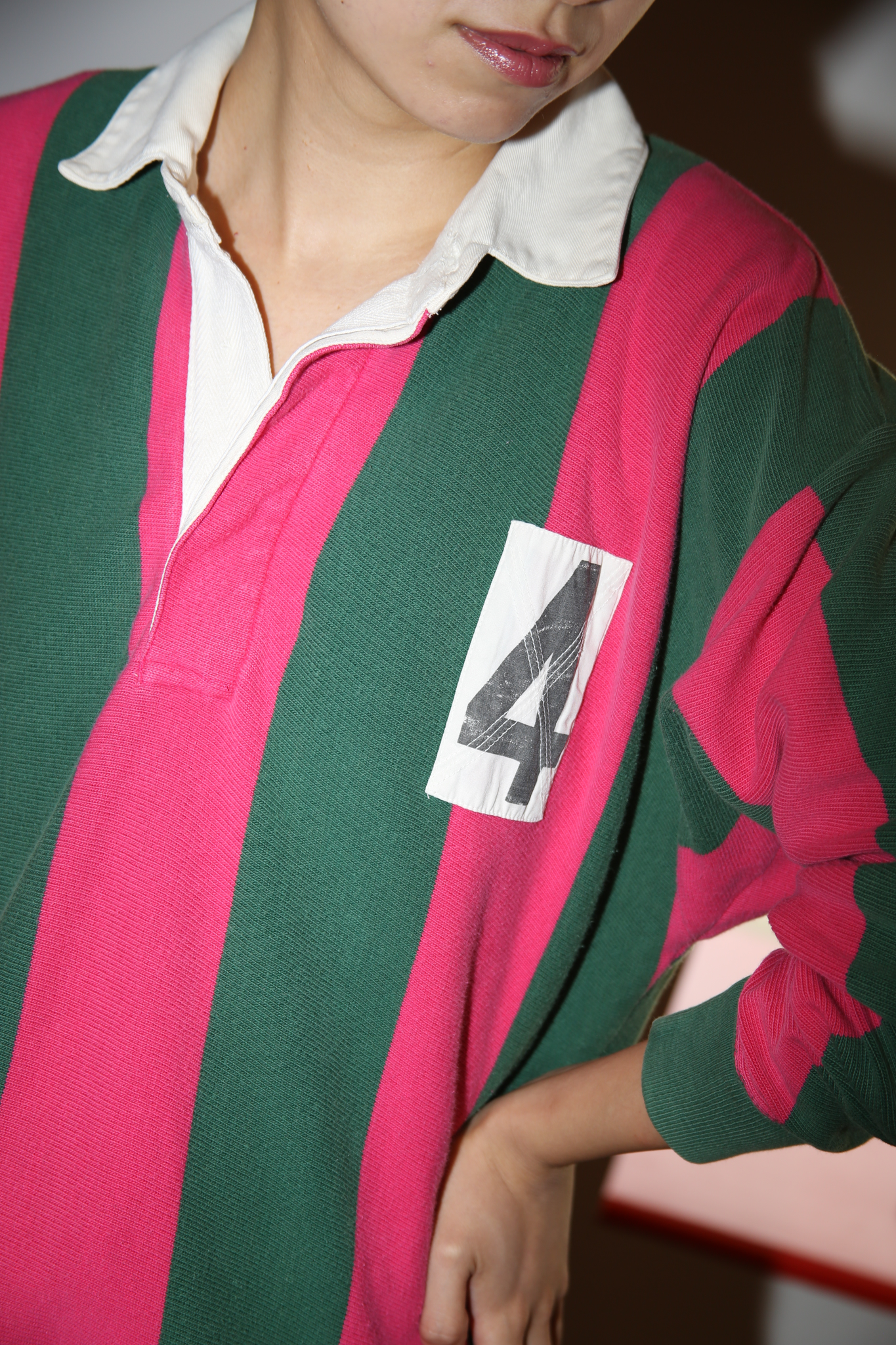 1990 BENETON / RUGBY SHIRT IN COTTON