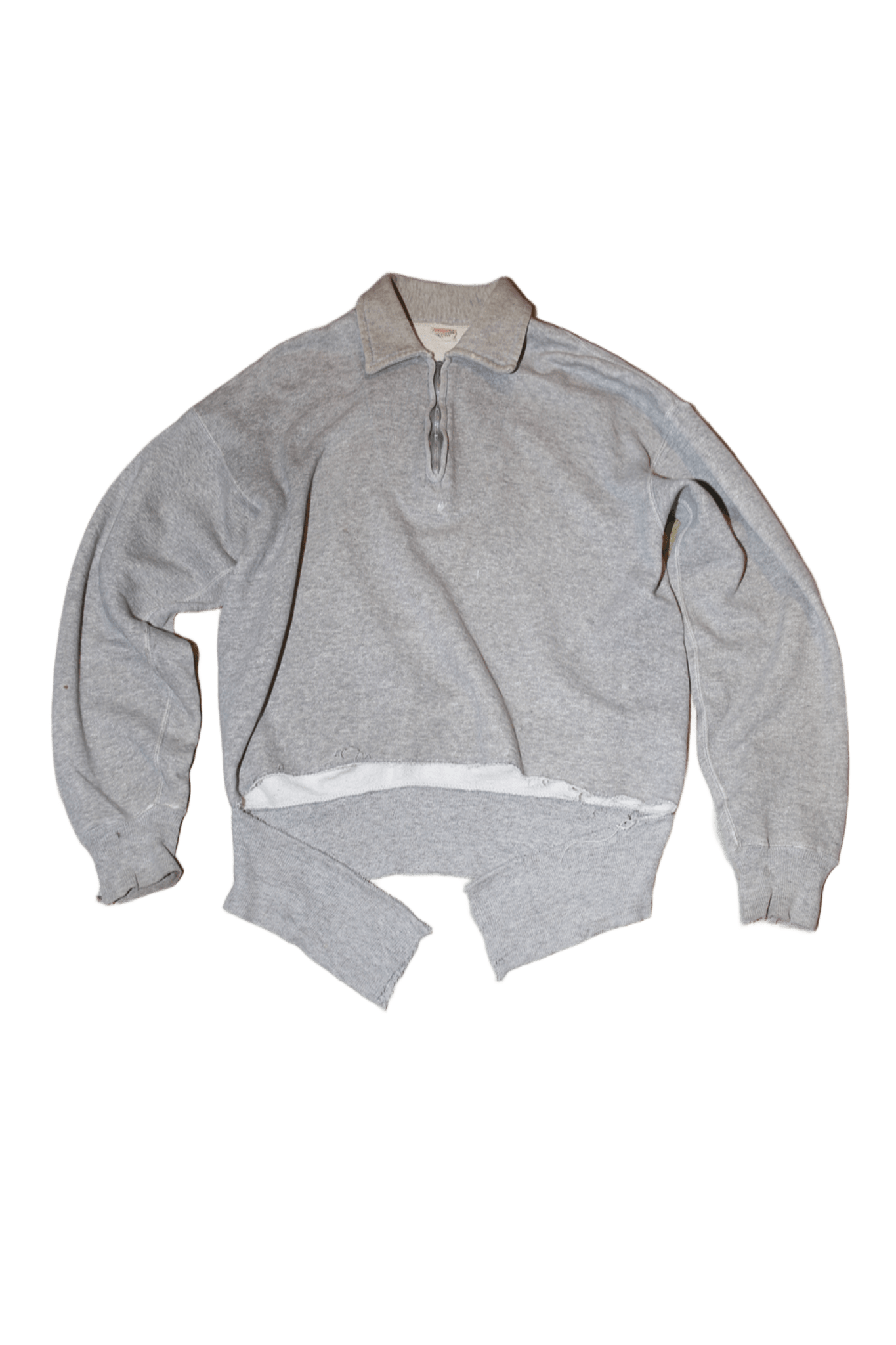 1960 BRENT / CLASH SWEAT POLO SHIRT WITH HALF ZIPPER