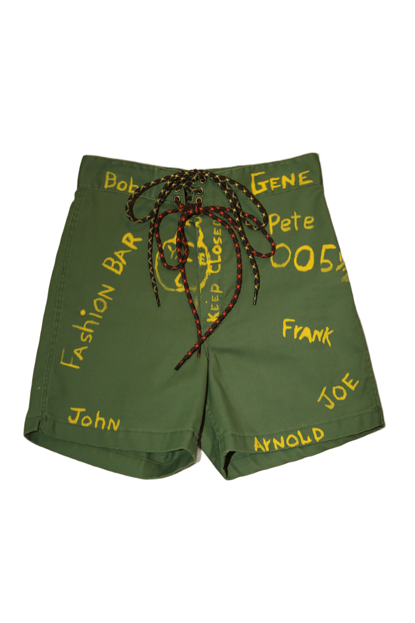 1960 VINTAGE / MEMORIAL BLEACH SHORTS IN COTTON