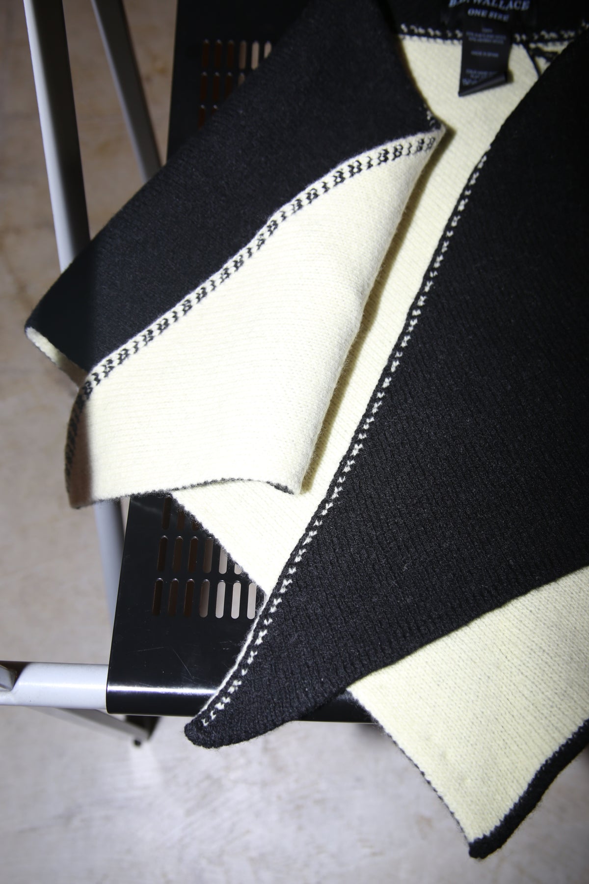 B.B. WALLACE / ADAMS BANDANA IN BLACK