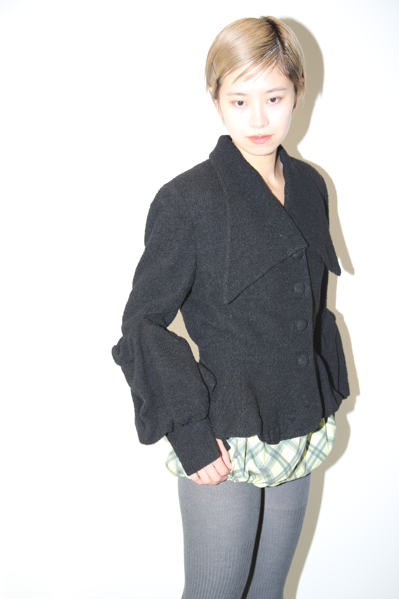 1940 LILY ANN / WOOL JACKET WITH 3D SLEEVE