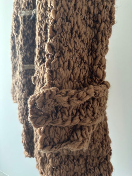 KOTA GUSHIKEN / MASSIVE DUFFLE COAT IN CAMEL