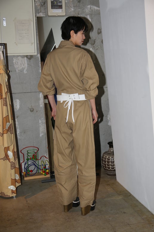 1950 USAF / SUMMMER FLYING JUMPSUIT IN POPLIN : DEADSTOCK