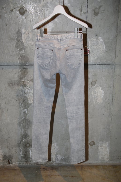2009 MAISON MARTIN MARGIELA / STRETCH SKINNY DENIM IN ICE GREY